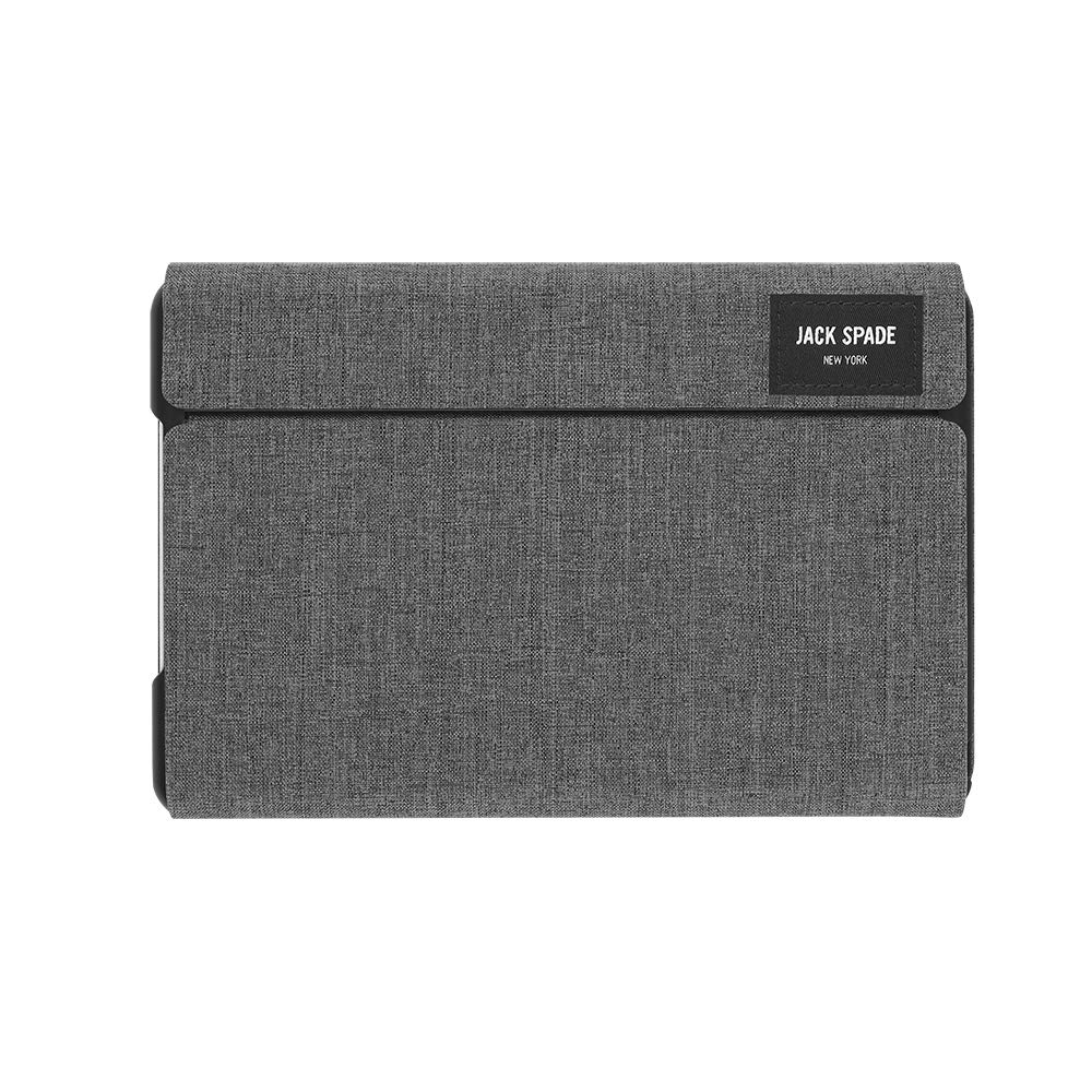 JACK SPADE Tech Oxford Folio for iPad Pro (9.7 in) - Tech Oxford Gray - JSIPD-004-TOGRY