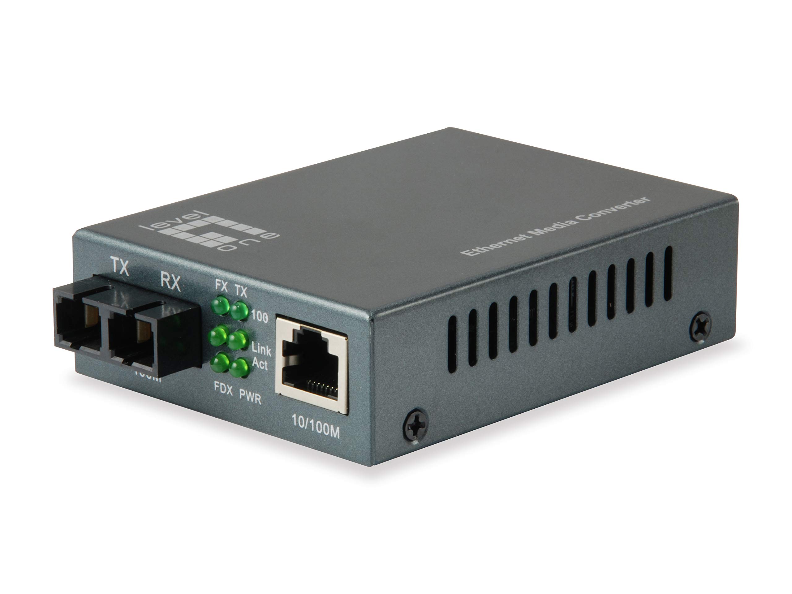 LevelOne FVT-1101 convertitore multimediale di rete 100 Mbit/s 1310 nm Modalità multipla Nero