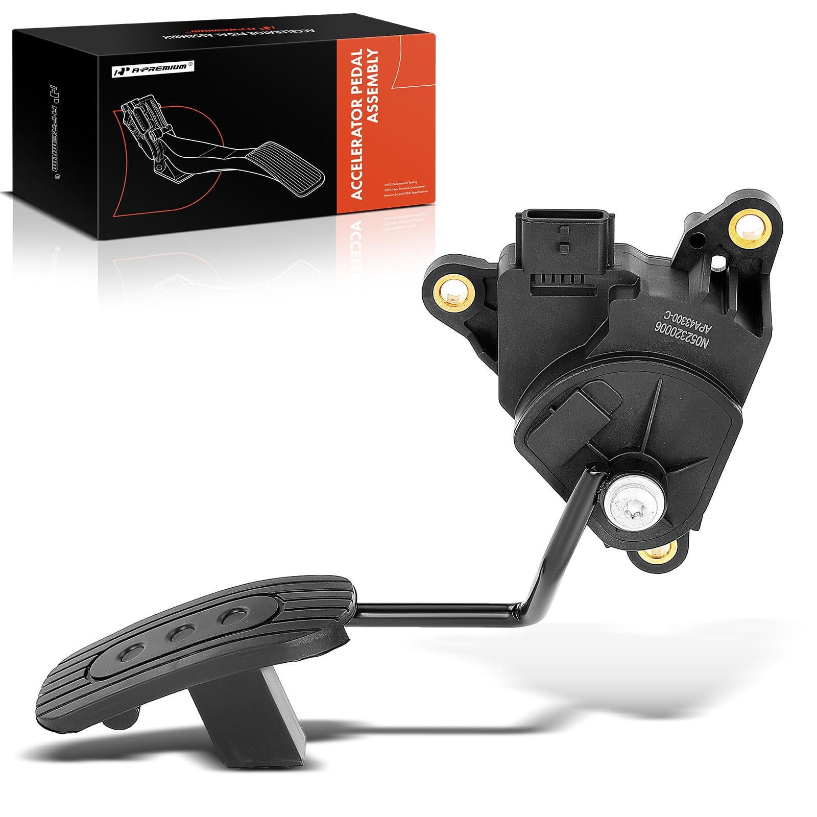 Frankberg Pedale dell'acceleratore Sensore del pedale dell'acceleratore Compatibile con Micra III K12 Note E11 NE11 Micra C+C III K12 Replace# SU14488,180021JY0B