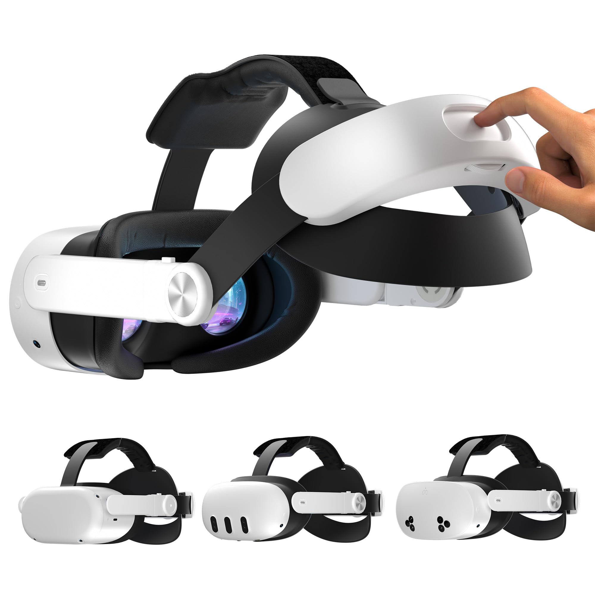 Amazon.co.jp: WOUNMTT Oculus Meta Quest 2用ヘッドバンド Elite