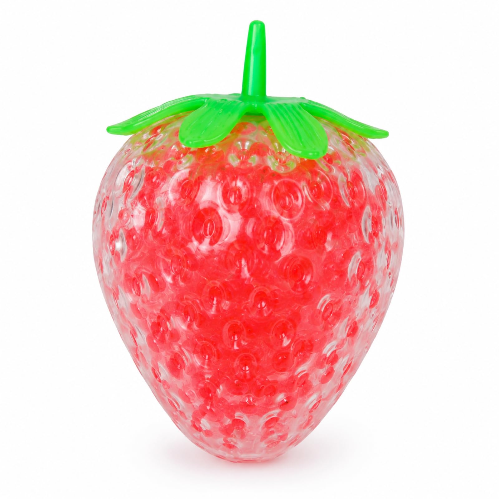 Lot De 5 Balles Anti-stress Fraise – Jouets Sensoriels TPR Doux – Cadeau Pour Enfants Et Adultes