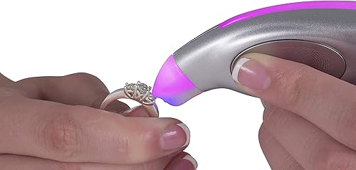 Miniatura 6 de GemOro Testerossa Talking Diamond Moissanita y zafiro blanco plata