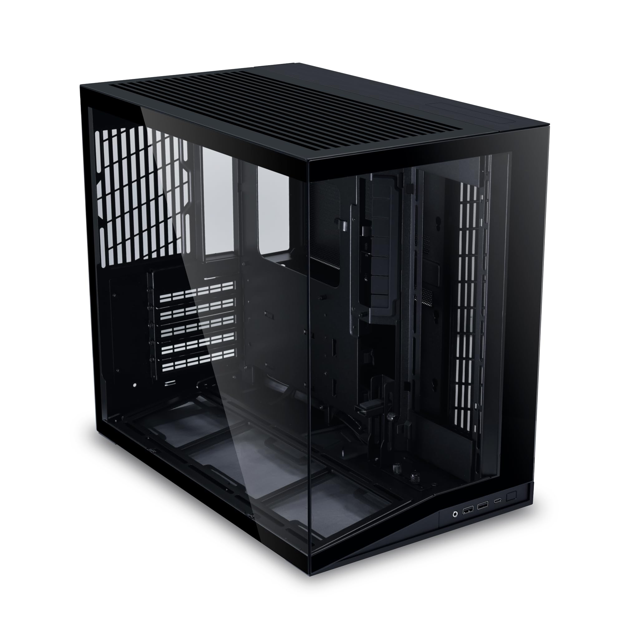 Amazon.co.jp: LIANLI ピラーレス コンパクトPC ケース O11D MINI V2
