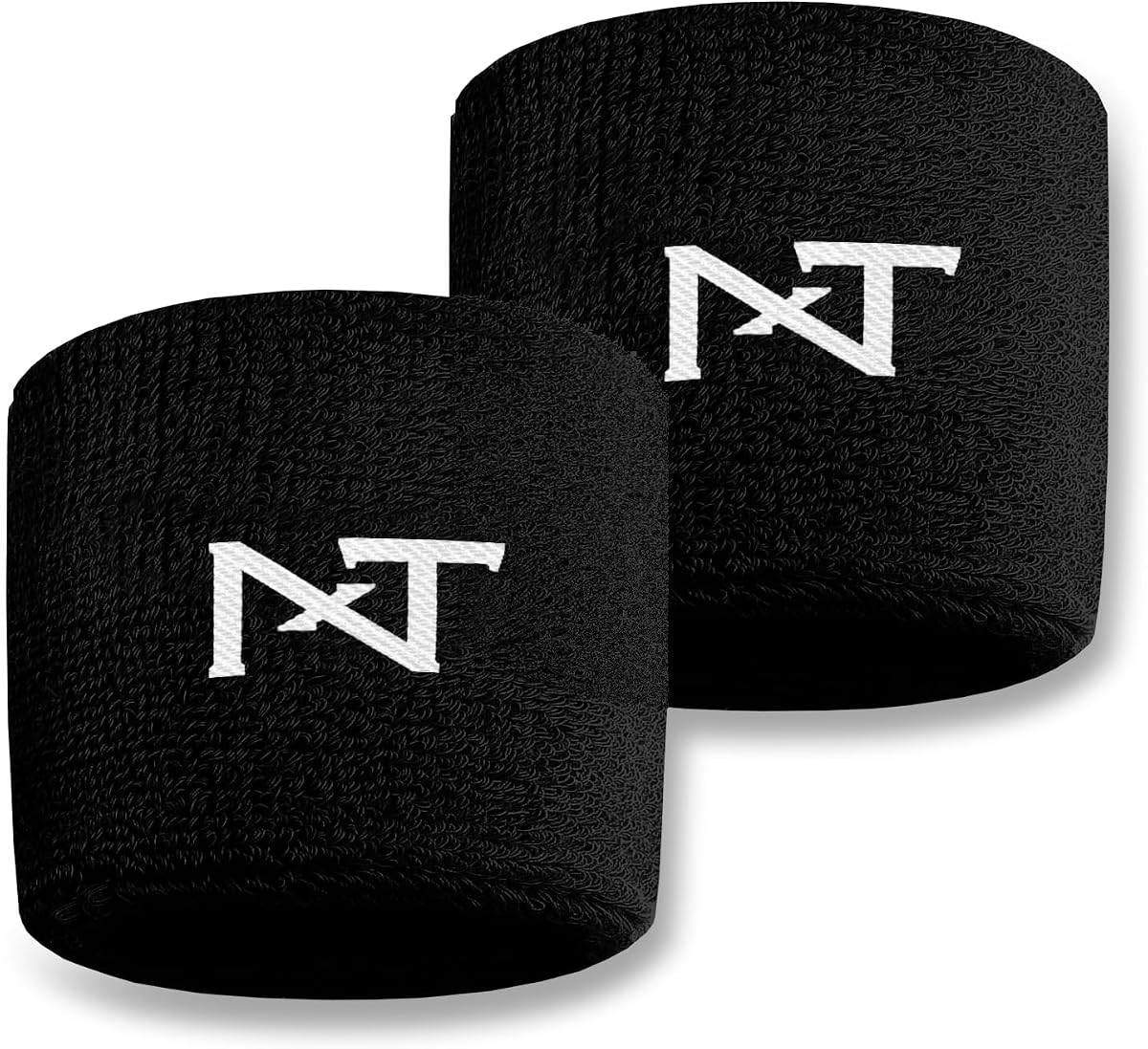1 Pair Nxtrnd Sports Wristbands, Sweat-Absorbent Sweat Bands, Accessory for Football, Basketball, Tennis