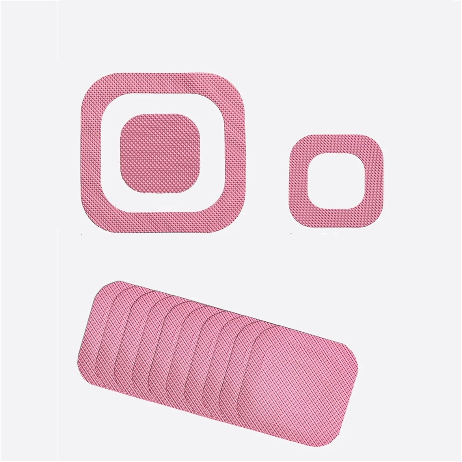 JFNKLFG Non Slip Shower Stickers 30pcs Shower Tapes Pedal Adhesive Sticking Bathtub Bathroom Colorful Anti Slip Sticker Floor Anti-skid Pad Stickers(Color1)