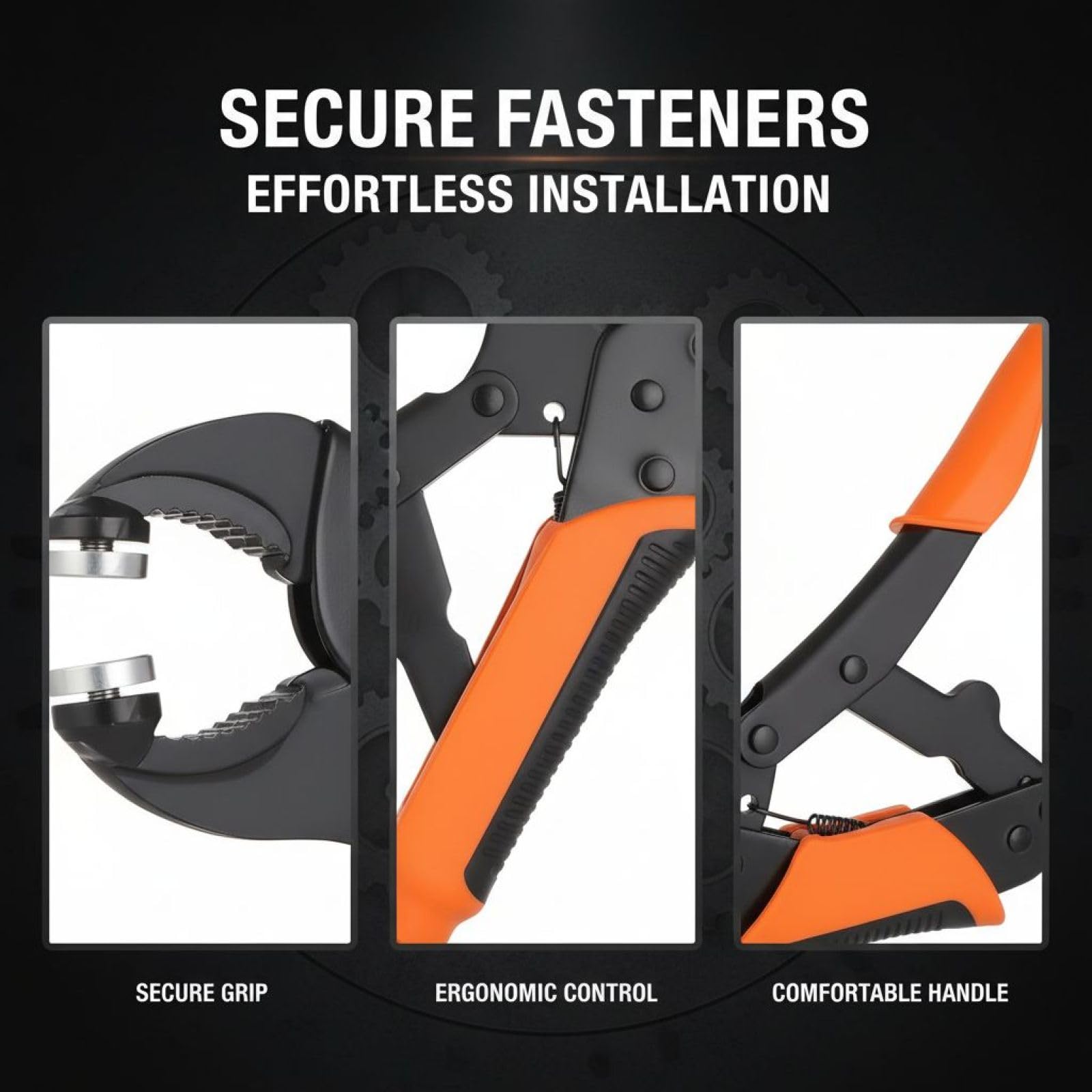 Snap-Fastener-Werkzeugset für Metall-Druckknöpfe, Druckknopfzange zum Montieren und Ersetzen, für Leder, Boots-Canvas, Teppich, Planen, Abdeckungen und Möbel