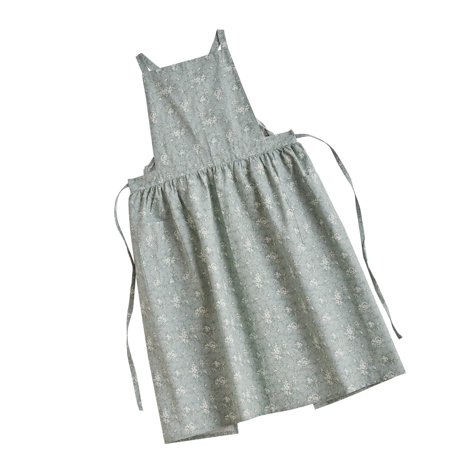 Jazuaiao Apron with Print Designs, Soft Kitchen Cooking, Essential for Homes Cooking Professional Catering Korean Print