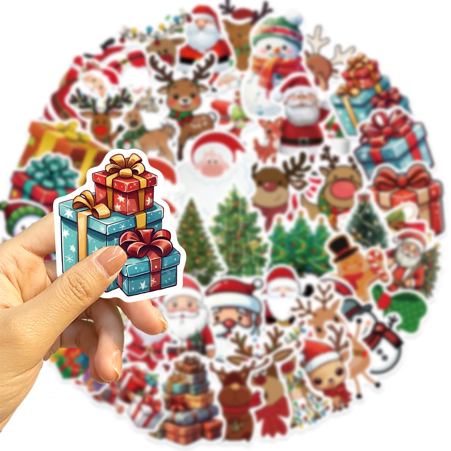 クリスマス シール♥️クリスマス ステッカー 4巻セット ステッカー ラベル Amazon.co.jp: XSONGANG クリスマスシール ステッカー セット 49枚入り