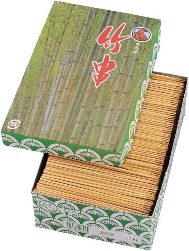 Bambusowy szpikulec do krewetek 1 kg pudełko 120 mm (Japonia Import/opakowanie i instrukcja są napisane w języku japońskim)