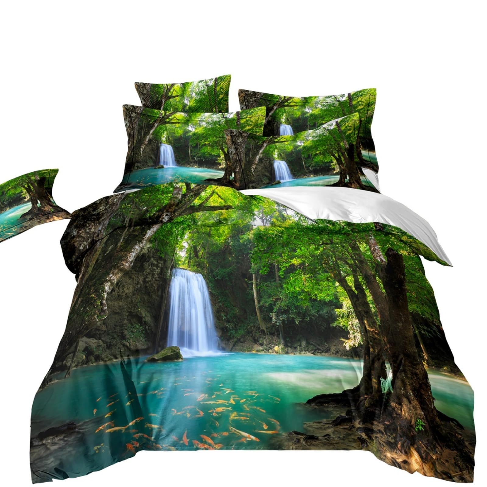 Single Duvet Cover Set Green Tree Single Bed Duvet Cover Set