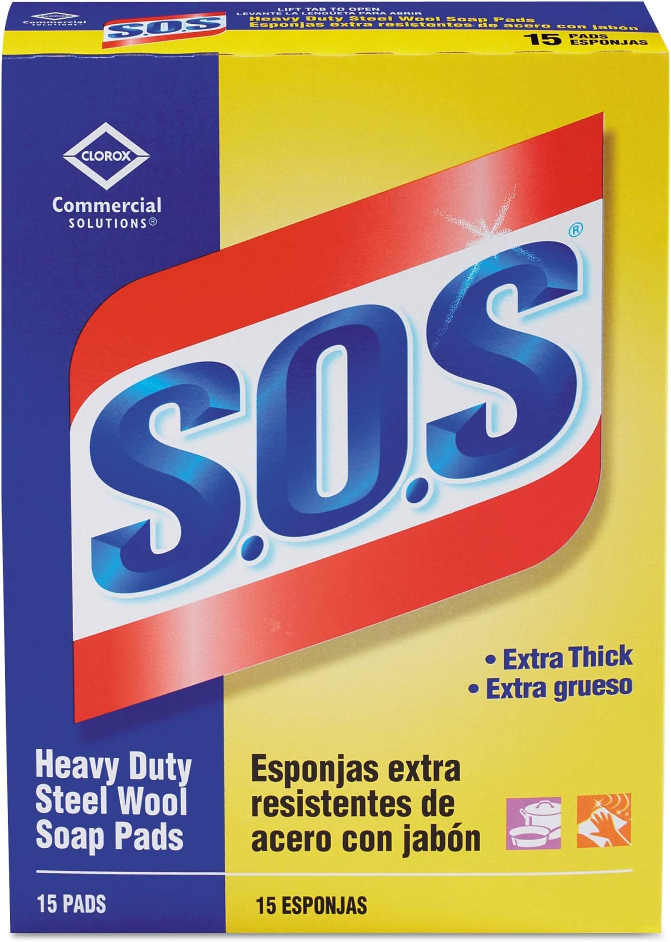 SOS Steel Wool Soap Pads