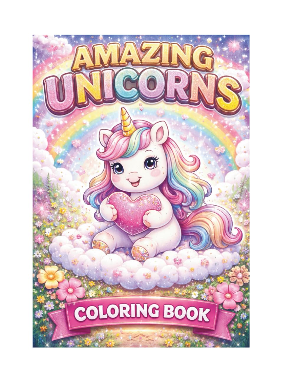 Unicorn Coloring Book for Kids – Volume 2: Cute, Simple Pages Designed for Creative Fun Ages 4–8