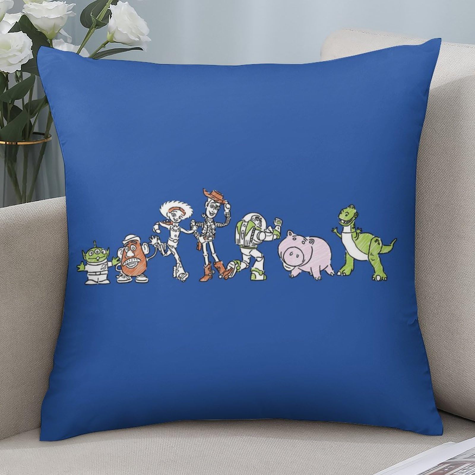 囚われのパルマ ステンドグラス風クッションカバー（ハルト） 囚われのパルマ_クッションカバー - 株式会社ハゴロモ