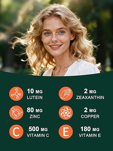 Miniatura 2 de AREDS 2 Vitaminas para los ojos - Luteína Zeaxantina Complejo - 120Cápsulas