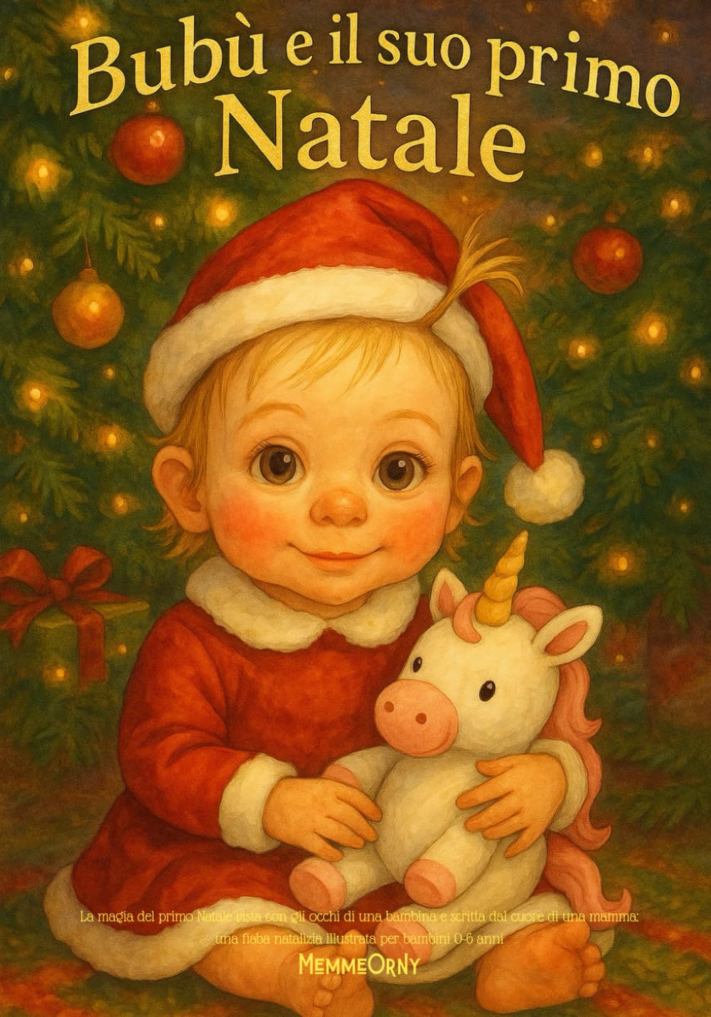 Bubù e il suo primo natale: La magia del primo Natale vista con gli occhi di una bambina e scritta dal cuore di una mamma: una fiaba natalizia illustrata per bambini 0-6 anni