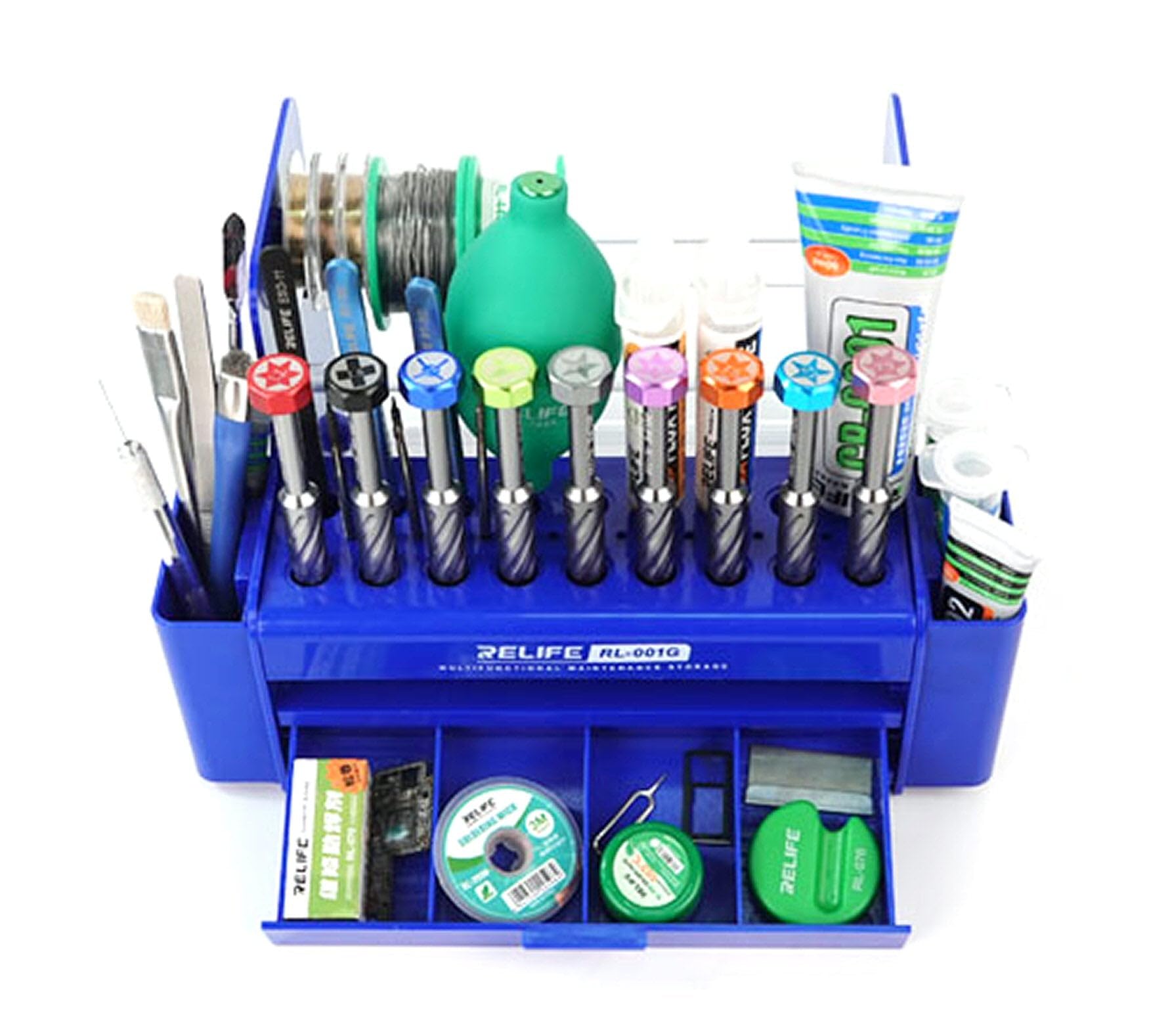 fonefunshop Tool Holder Organizer Relife RL001G Tidy Screwdriver