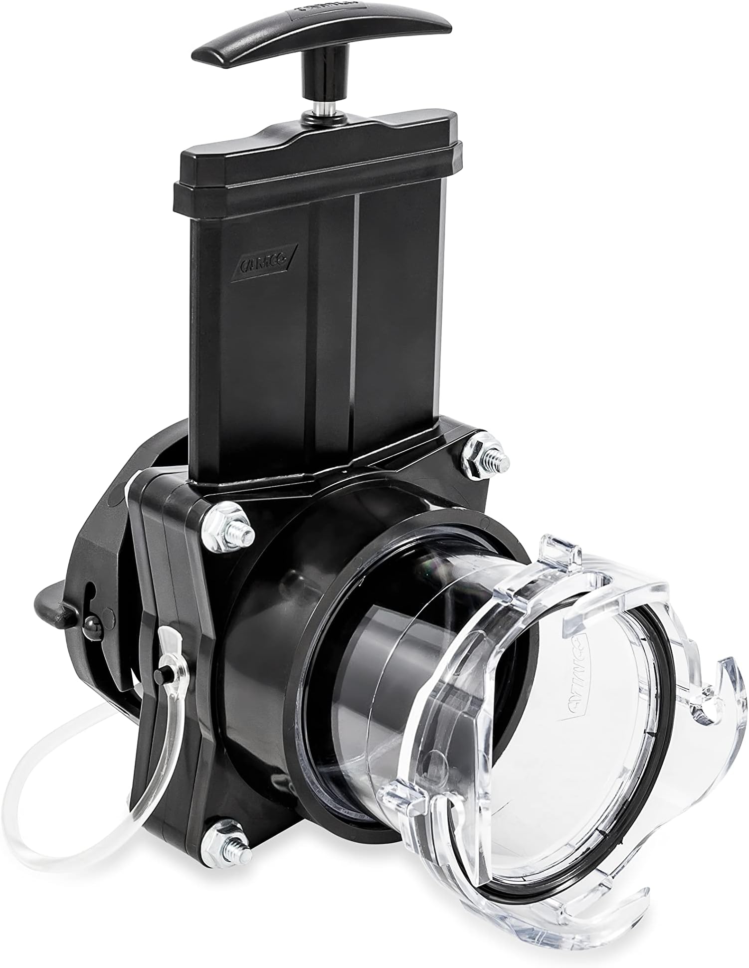 Camco 3" Gate Valve with 3.5" Clear Extension and Cap
