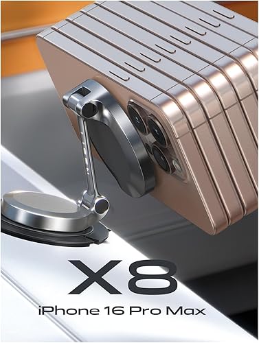 Miniatura 3 de LISEN Cargador de coche Magsafe de carga rápida de 15 W, soporte ultra magnético para teléfono de coche Mini y metal, cargador de coche inalámbrico