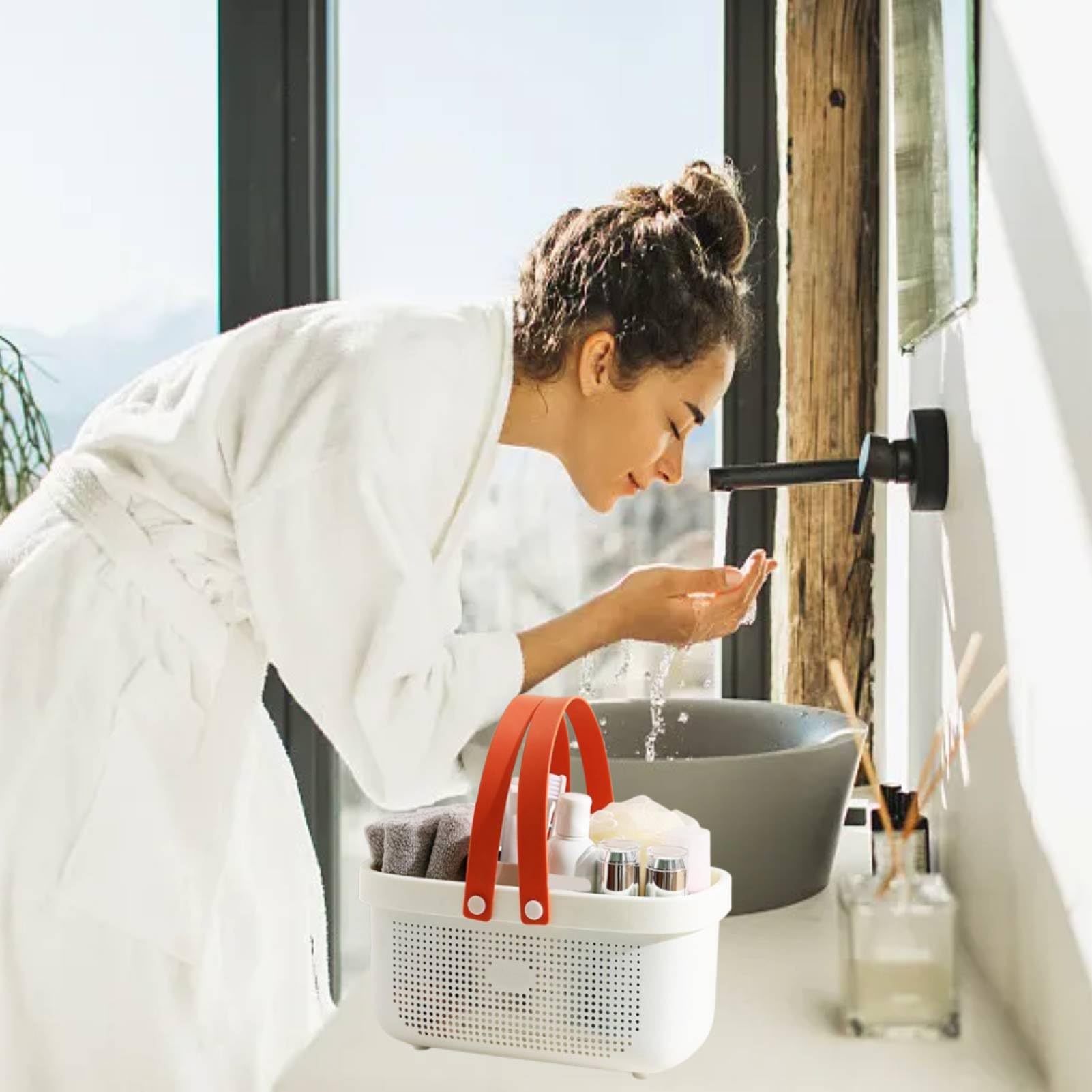 VGEBY Étagère De Toilette De Salle De Bain Étagère De Rangement Pour