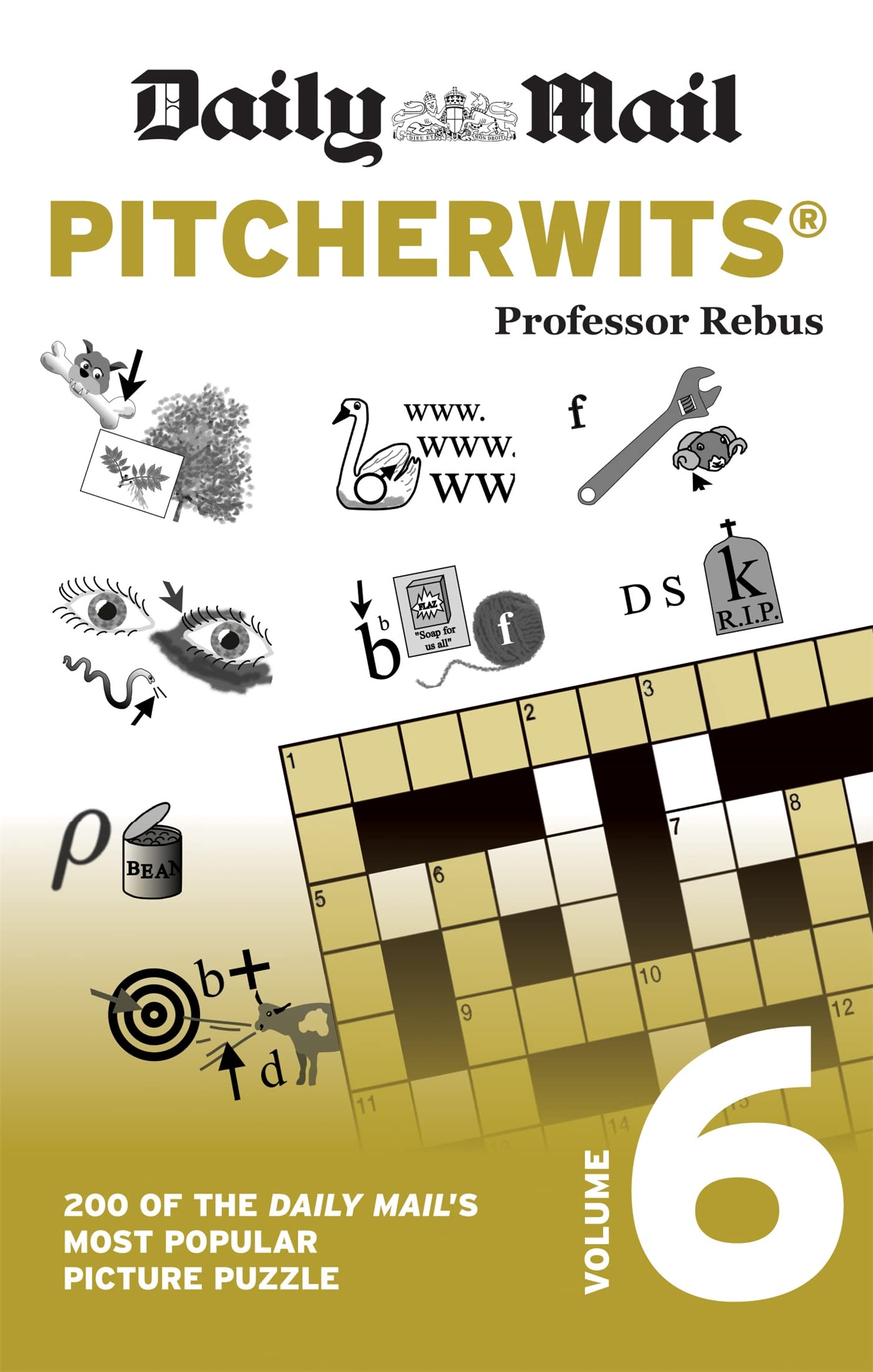 Daily Mail Pitcherwits Volume 6: 200 of the Daily Mail's most popular picture puzzles (The Daily Mail Puzzle Books)