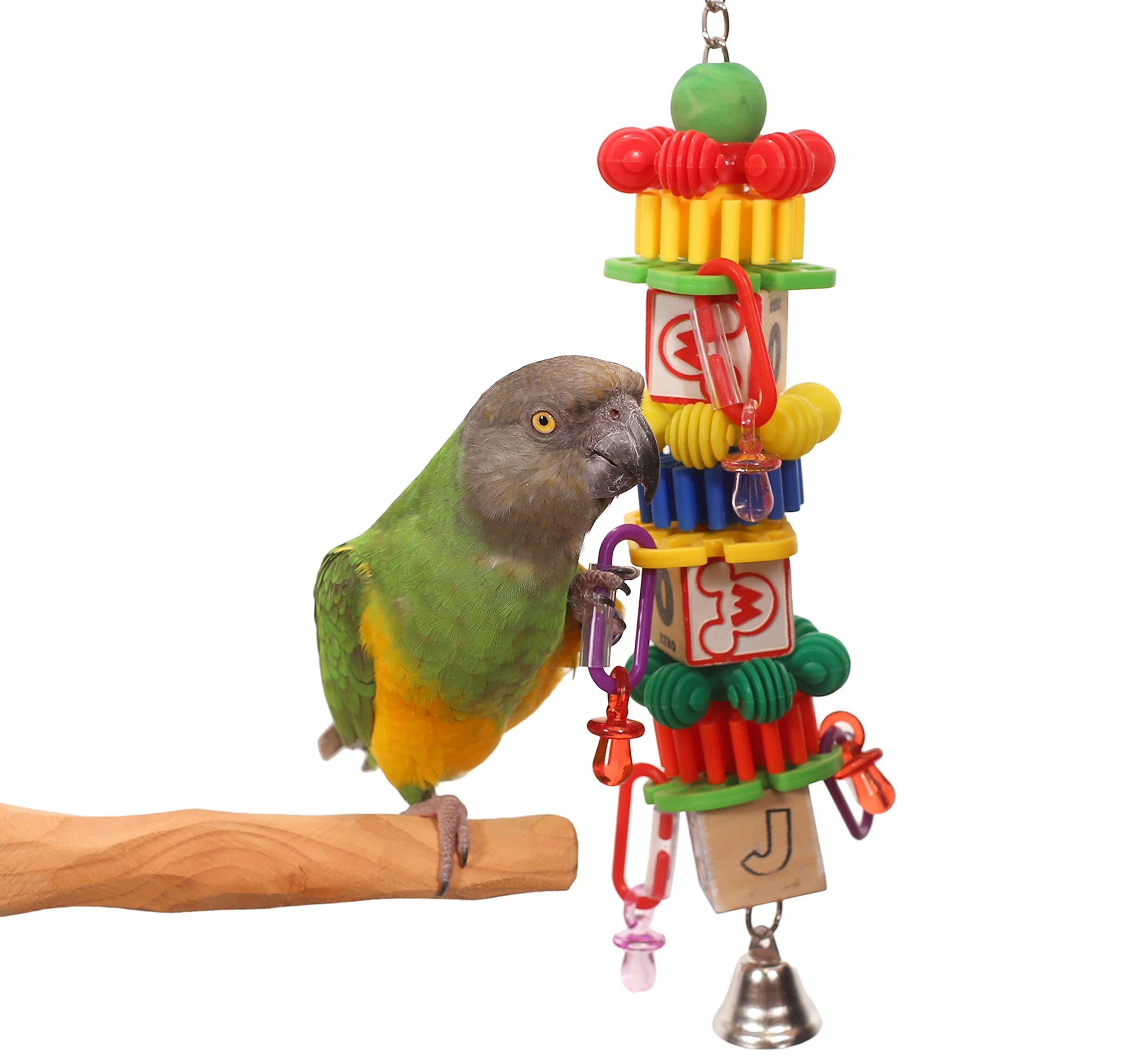 ABC Mash Toy for Small to Medium Parrots