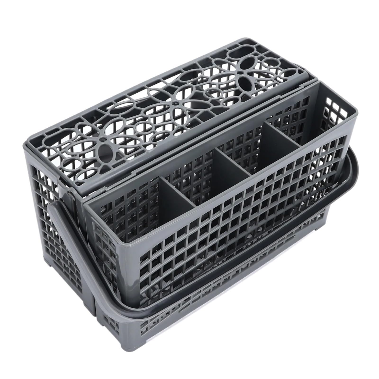 KCEDEYBOK Dishwasher Silverware Storage Basket, Utensil Cutlery Holder For Knives And Forks, Compatible With LG