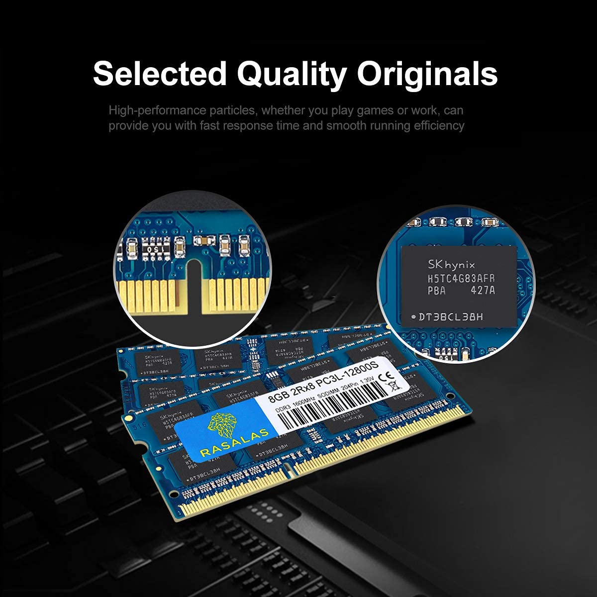 Rasalas DDR3 16GB Kit (2x8GB) DDR3 1600MHz PC3L-12800 16GB DDR3