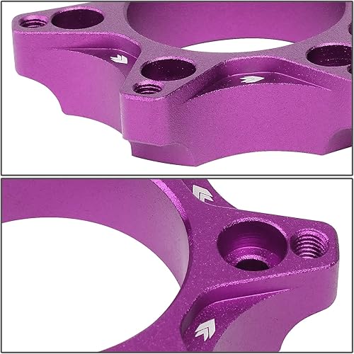 Miniatura 9 de NRG Innovations SRK-LOTH-RD - Adaptador de cubo para volante de juegos, color rojo, compatible con Logitech G923 G29 G920 G27, patrón de pernos de