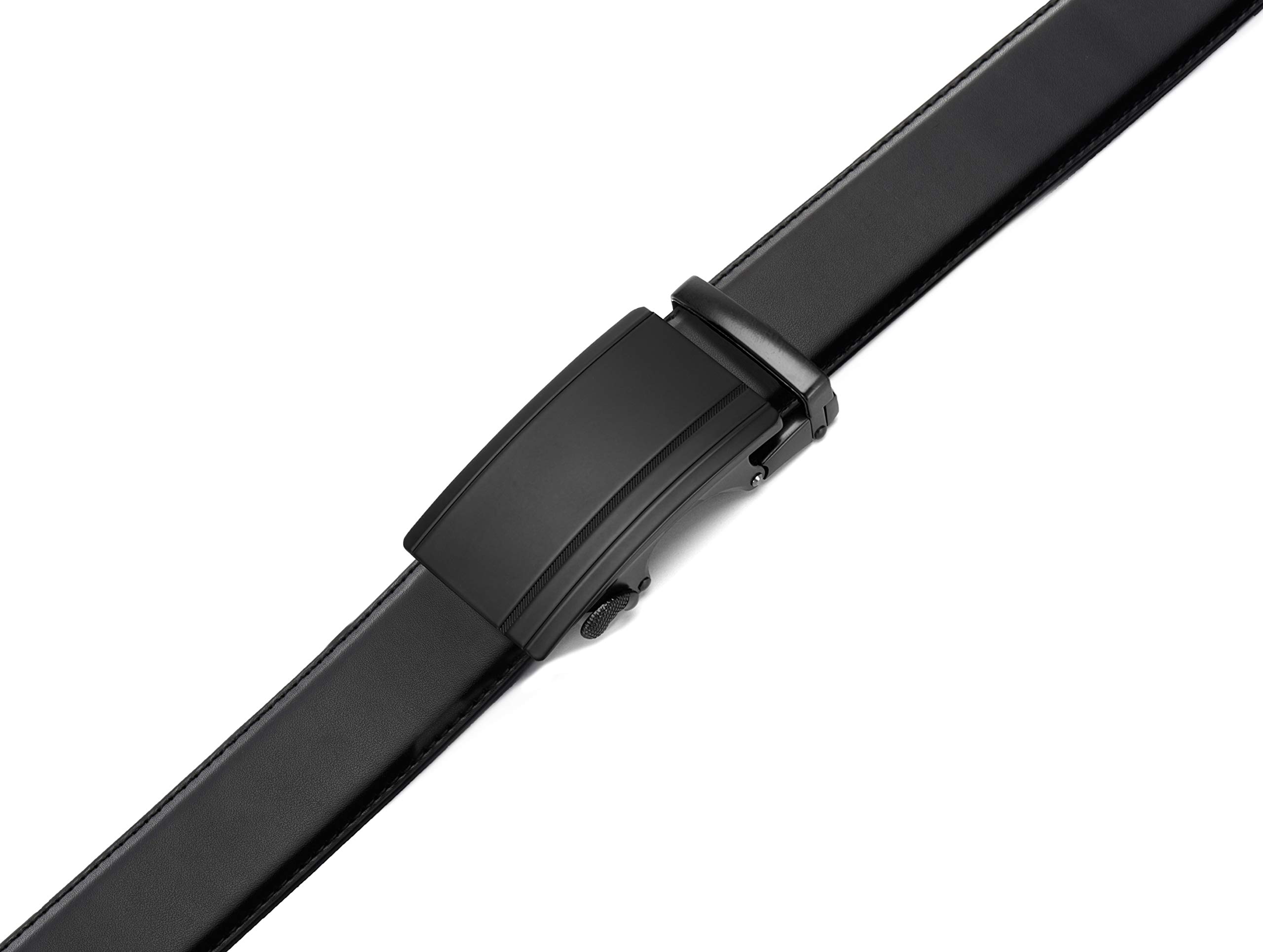 CHAOREN Cintura Uomo Pelle - Cinta Uomo senza Buchi Fibbia 35mm