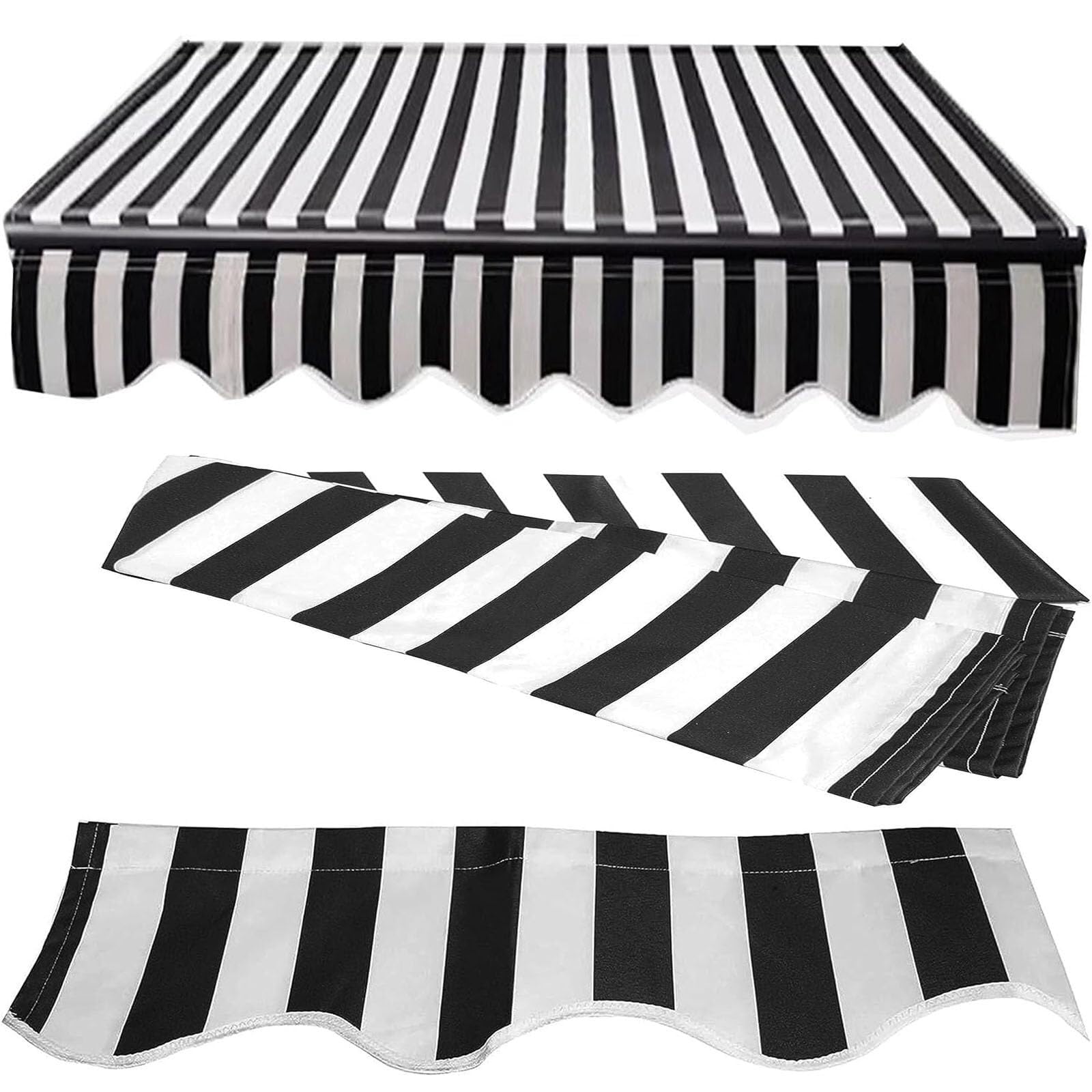 Amazon.com: Wcxixo Retractable Awning Shade Fabric Replacements