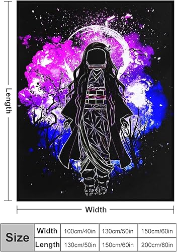 Miniatura 2 de Manta de anime ultra suave de franela de forro polar de dibujos animados, decoración del hogar, ropa de cama, sofá para niños y adultos, regalo de