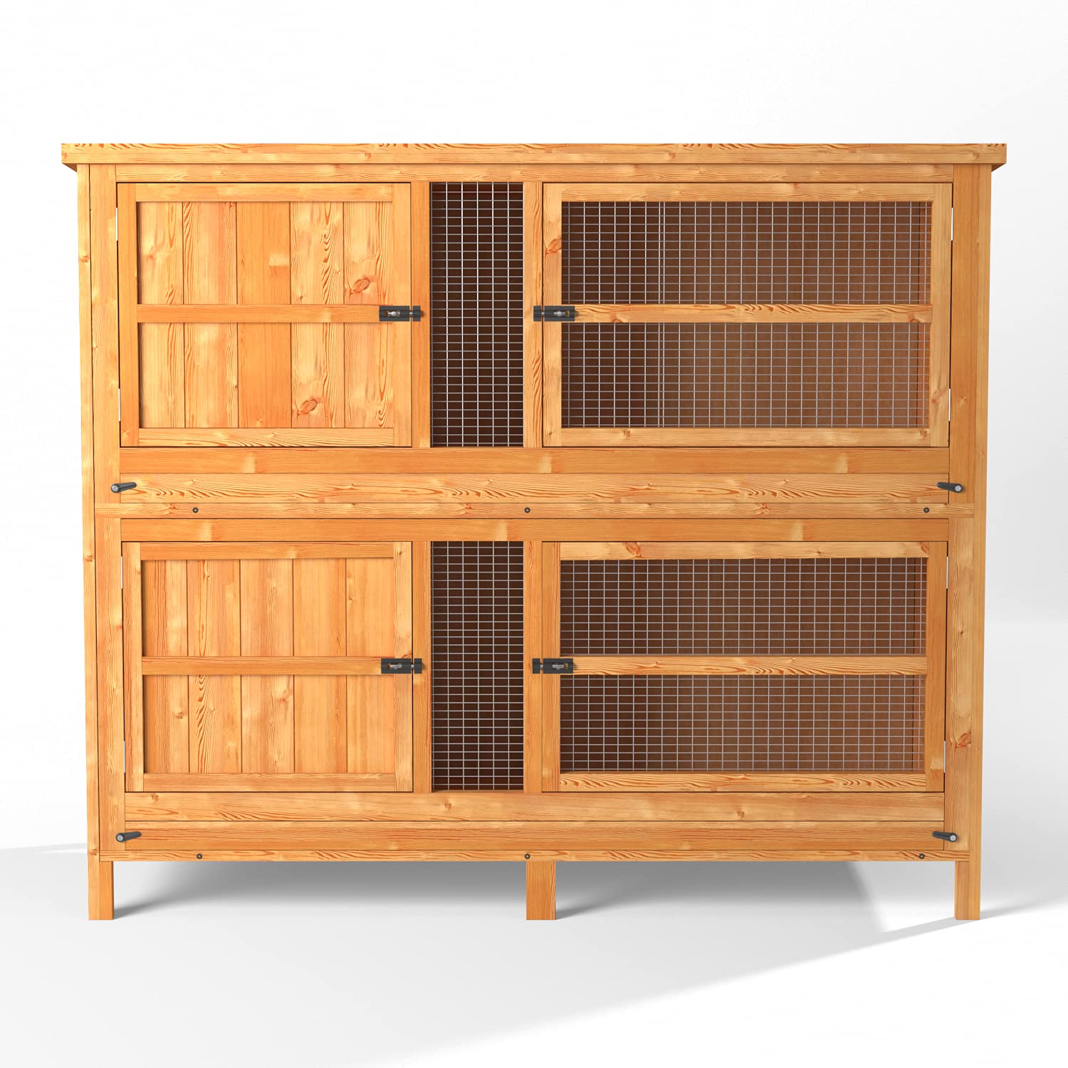 Buy The Hutch Company 4ft Chartwell 2 Tier Rabbit Hutch Perfect for