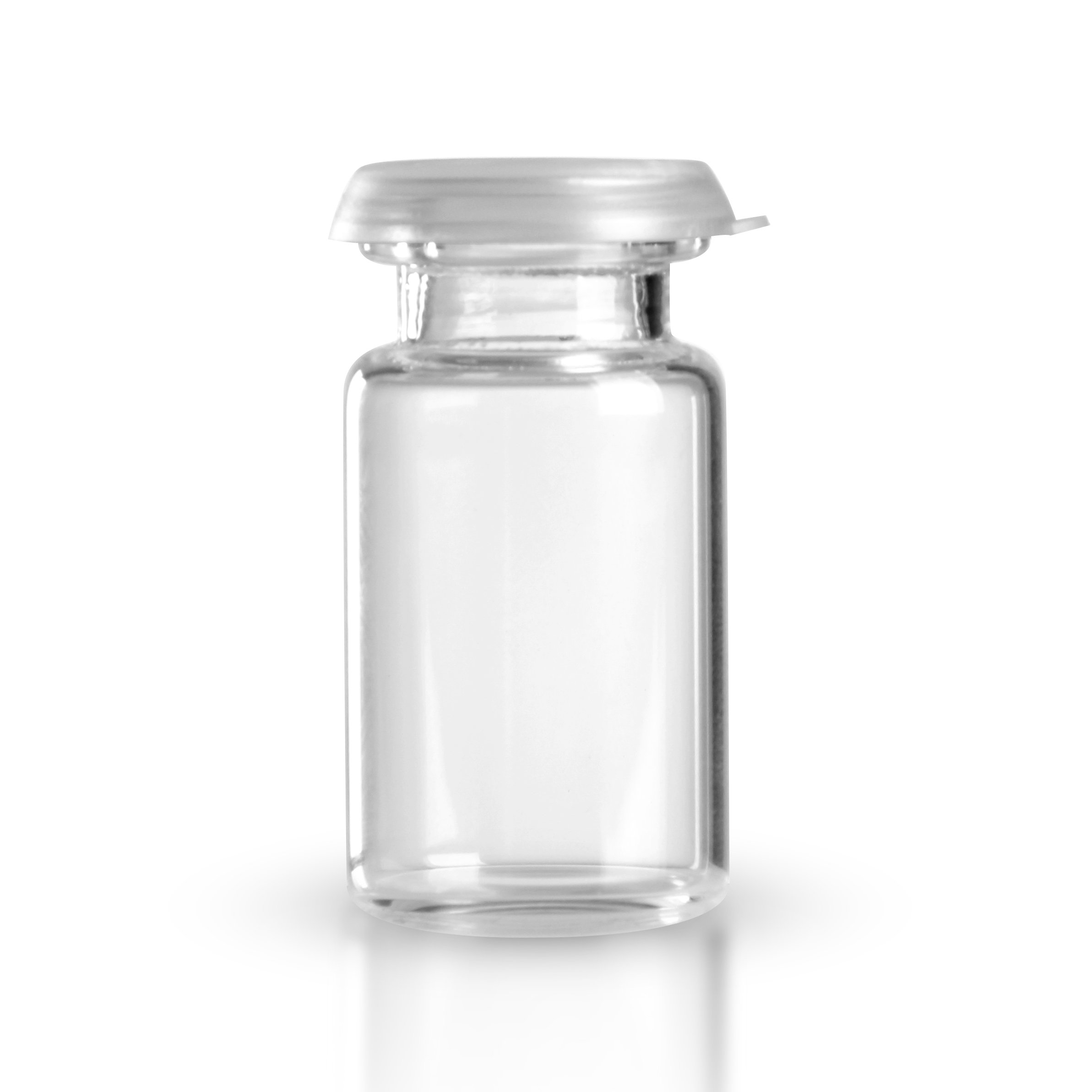 5 x Tablettengläser 5 ml - Farbe: Klar