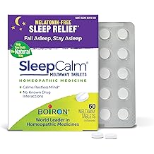 Boiron SleepCalm Sleep Aid for Deep, Relaxing, Restful Nighttime Sleep - Melatonin-Free and Non Habit-Forming - 60 Count