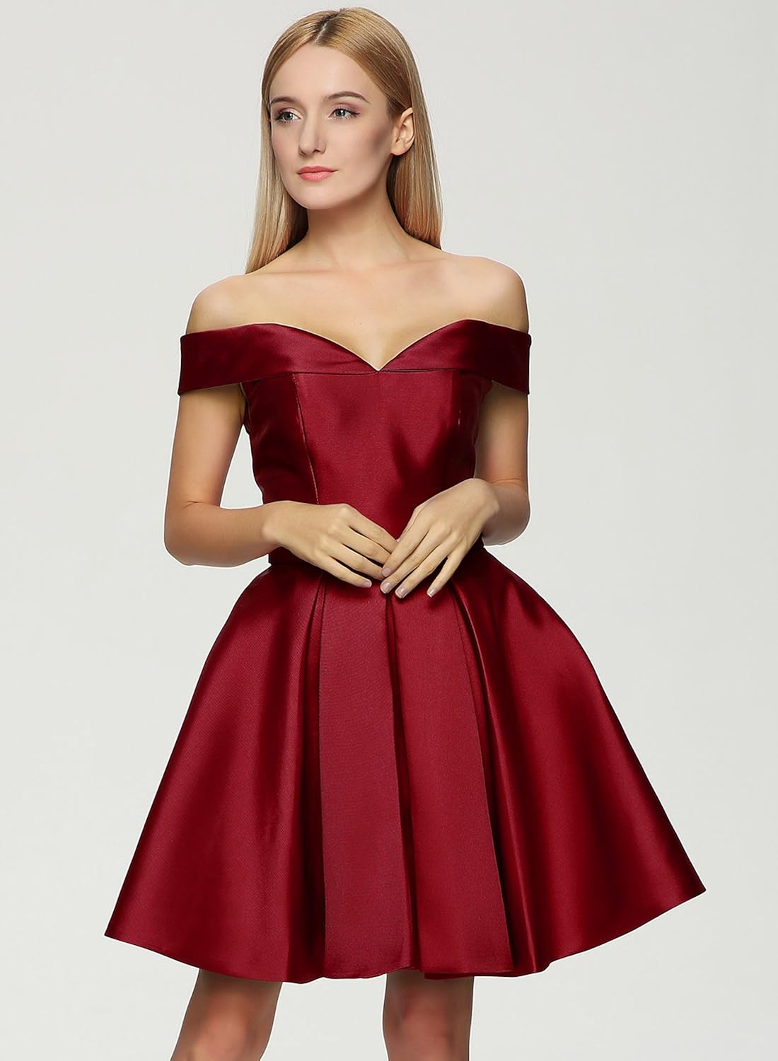 flare formal dresses