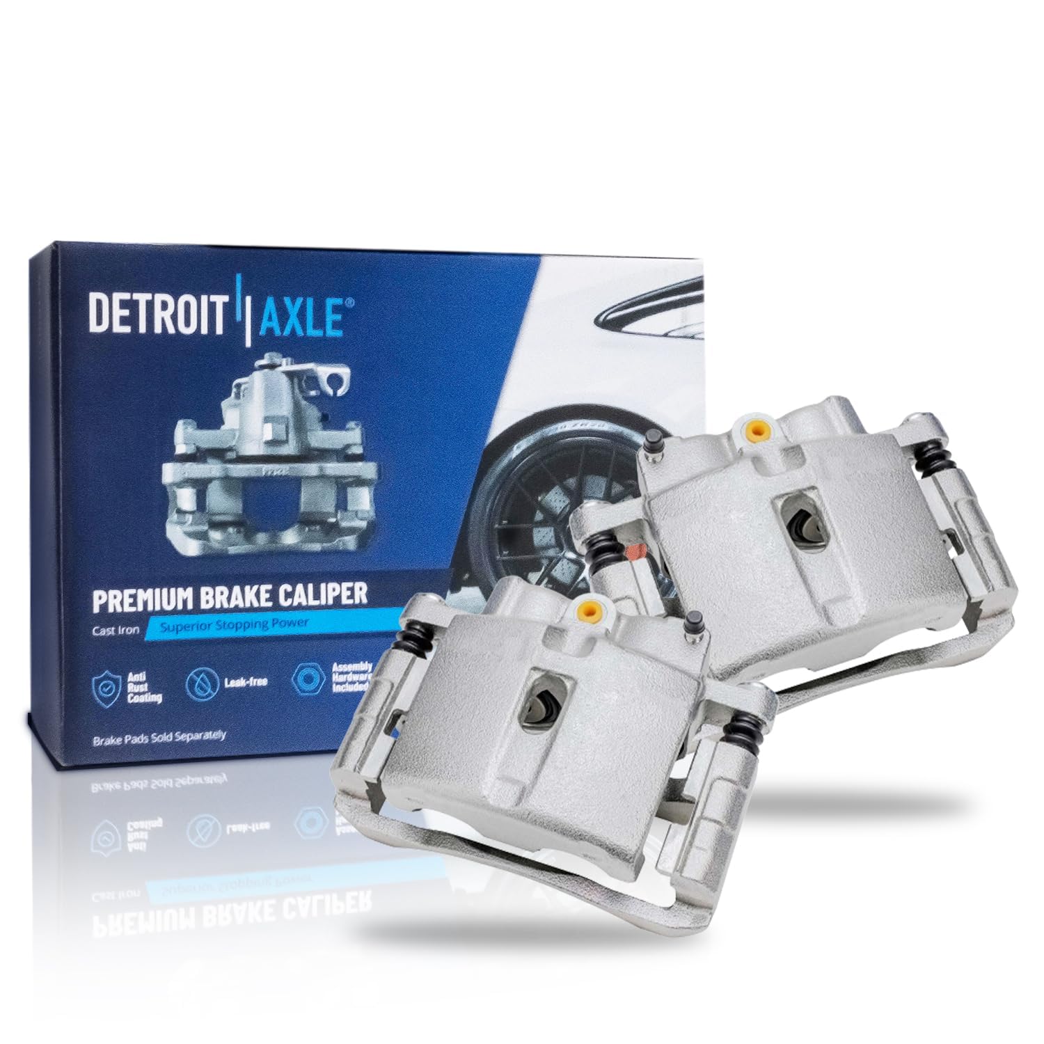 Detroit Axle 18B4728R 18B4729R Rear Brake Caliper Set