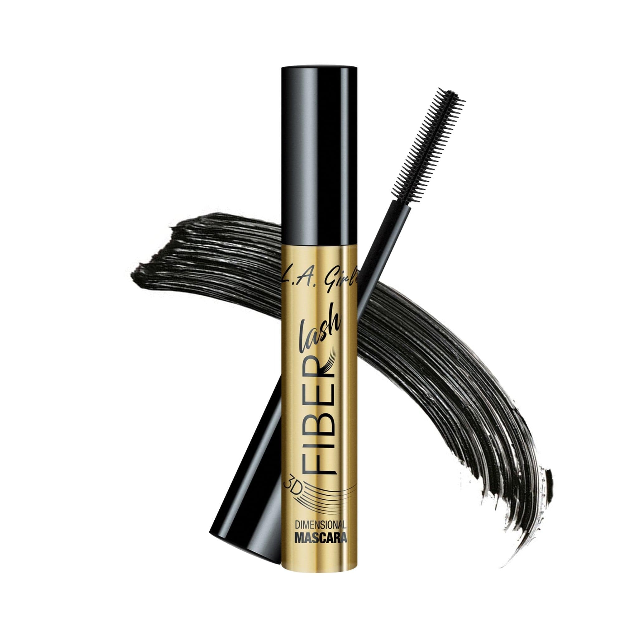 L.A. Girl Fiber Lash Mascara, Intense Black GMS645