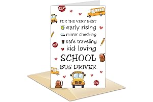 Gratitude Card for the Ace Behind the Wheel: A Bus Driver Appreciation