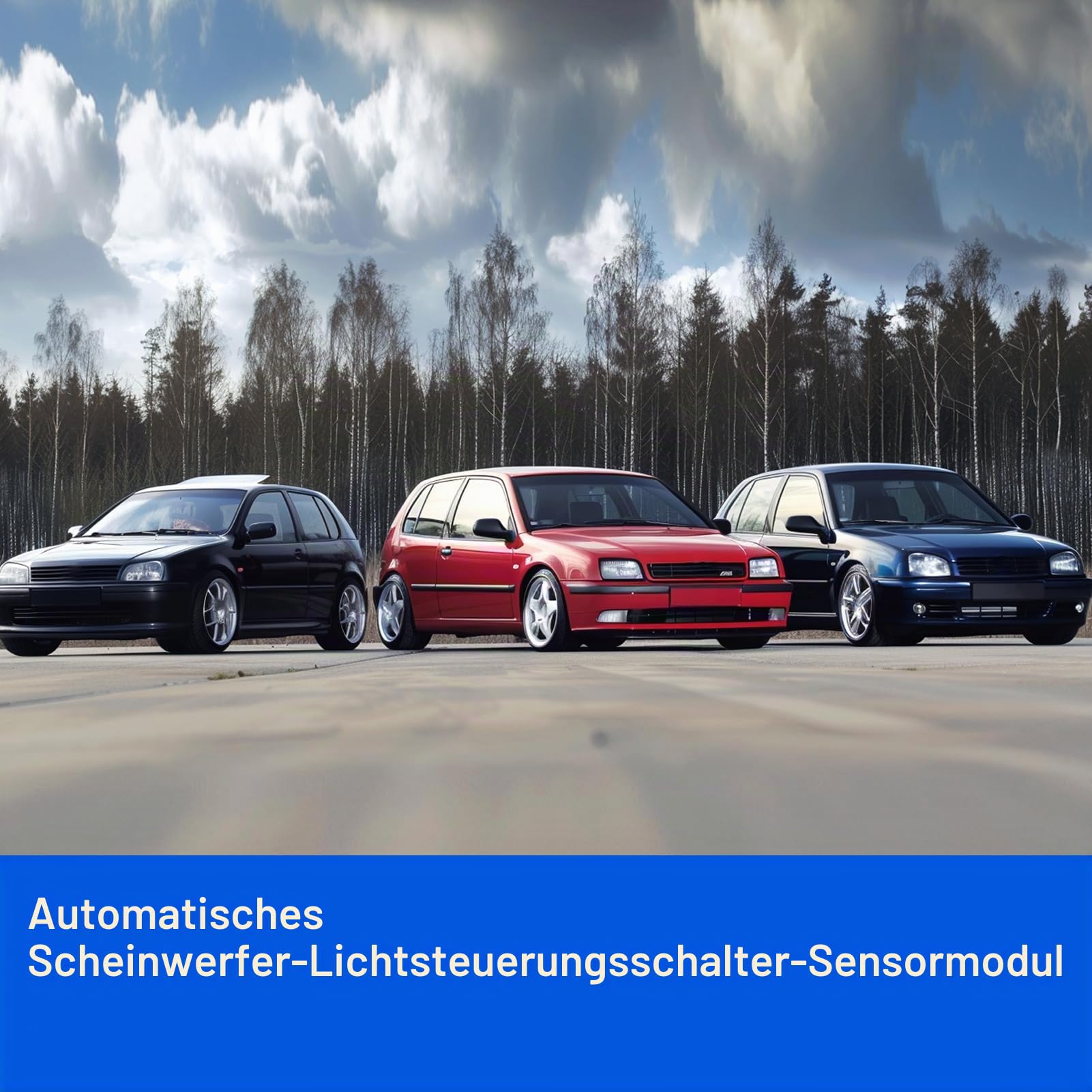 Scheinwerfer-Steuerschalter mit Lichtsensor für MK4, schnelle Reaktion, Batterieschutz, geeignet für 1999–2004