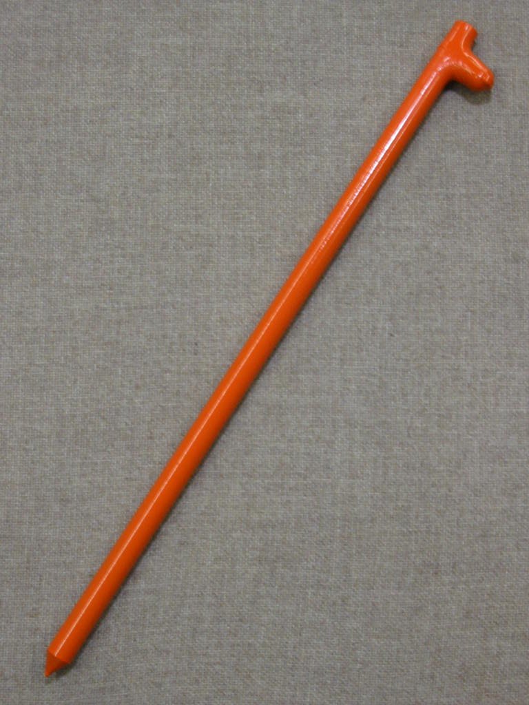 Forged Head Stake, 18"L, Orange