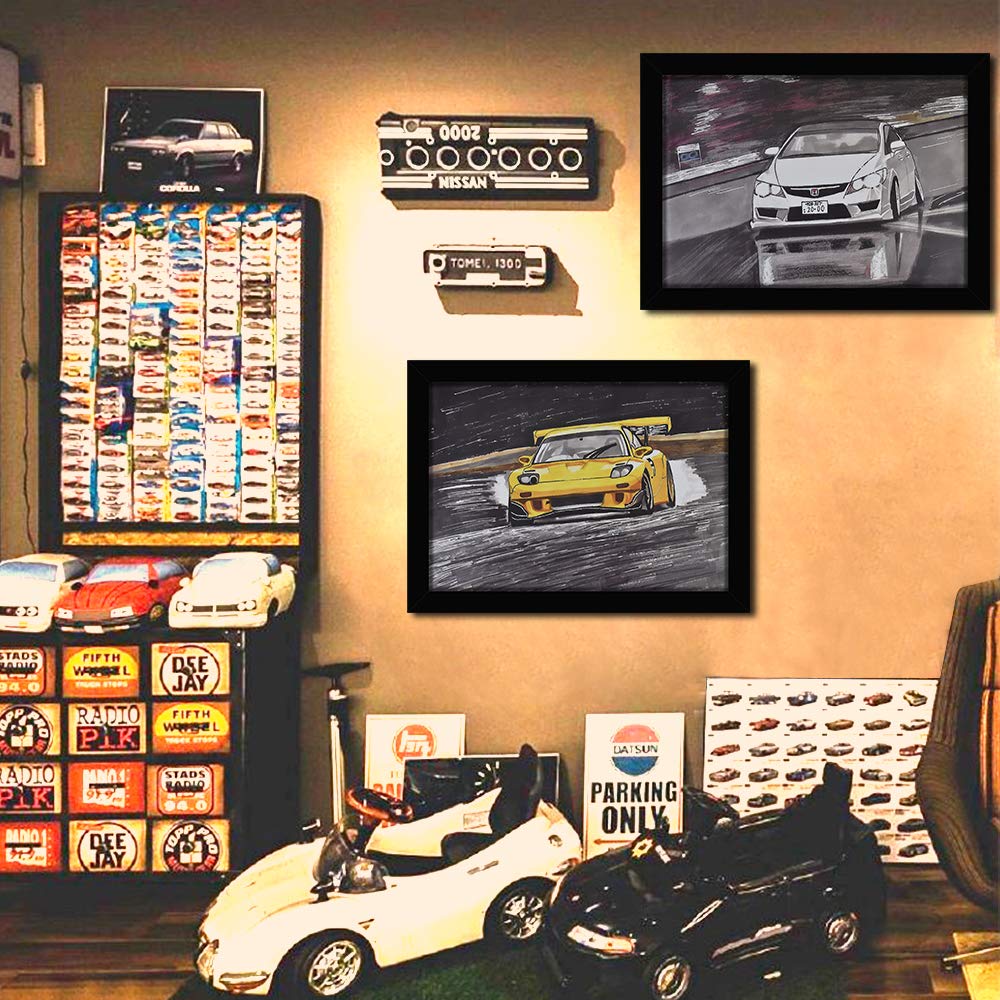 Buy Hion JDM Posters and Postcards Wall Art Car Poster Decor,Racing ...