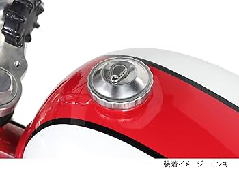 イチ　モンキー50 フューエルタンク　キャブ車 ホンダ モンキー50周年スペシャル(AB27) 白/赤用エンブレム付