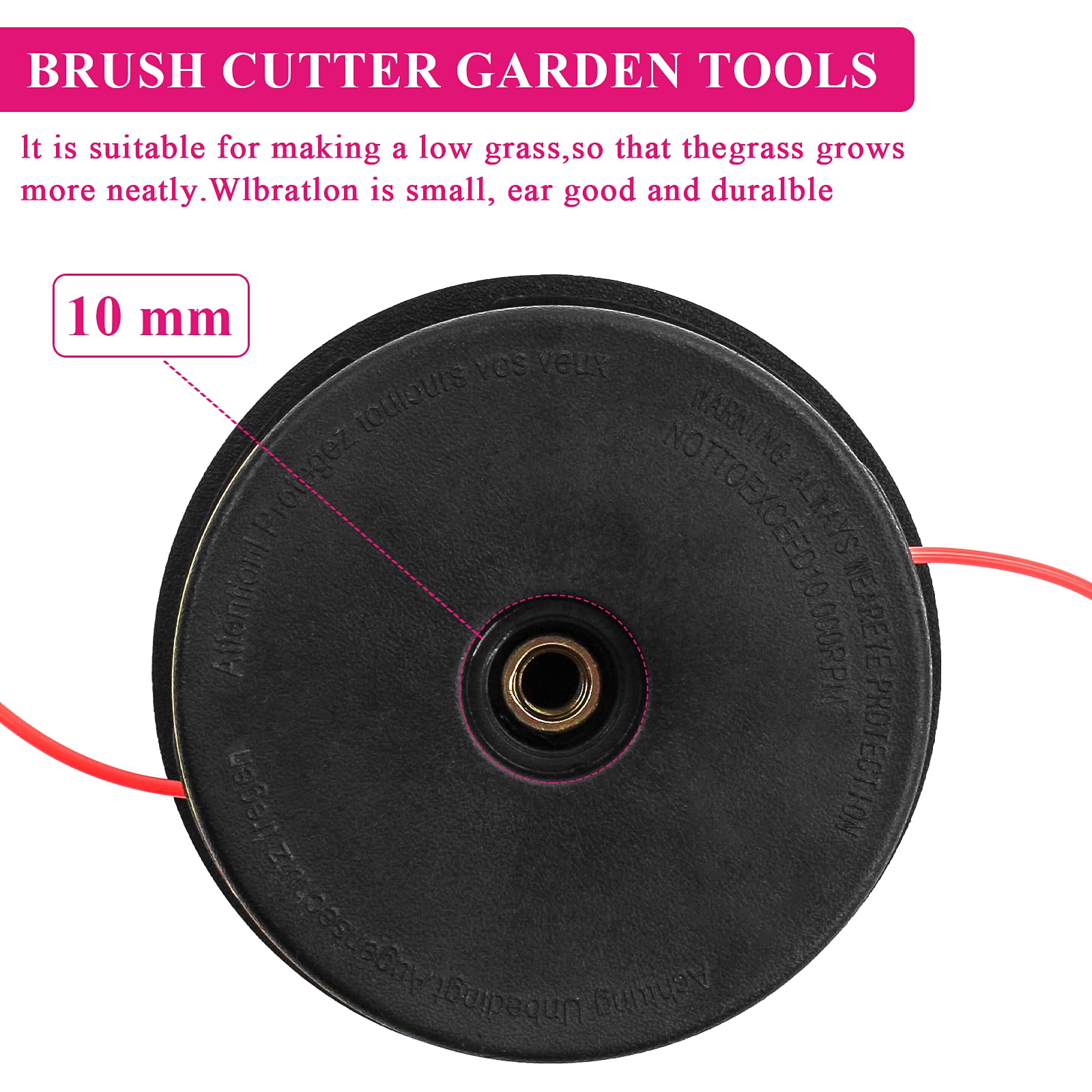 Trimmer Testa per Stihl Autocut 25-2, Trimming And Sewing Fits Stihl FS, KM Series Brushcutter String Trimmer, Sostituzione Testa di Taglio FS120 FS44 FS55 FS70 FS80 FS90 FS100