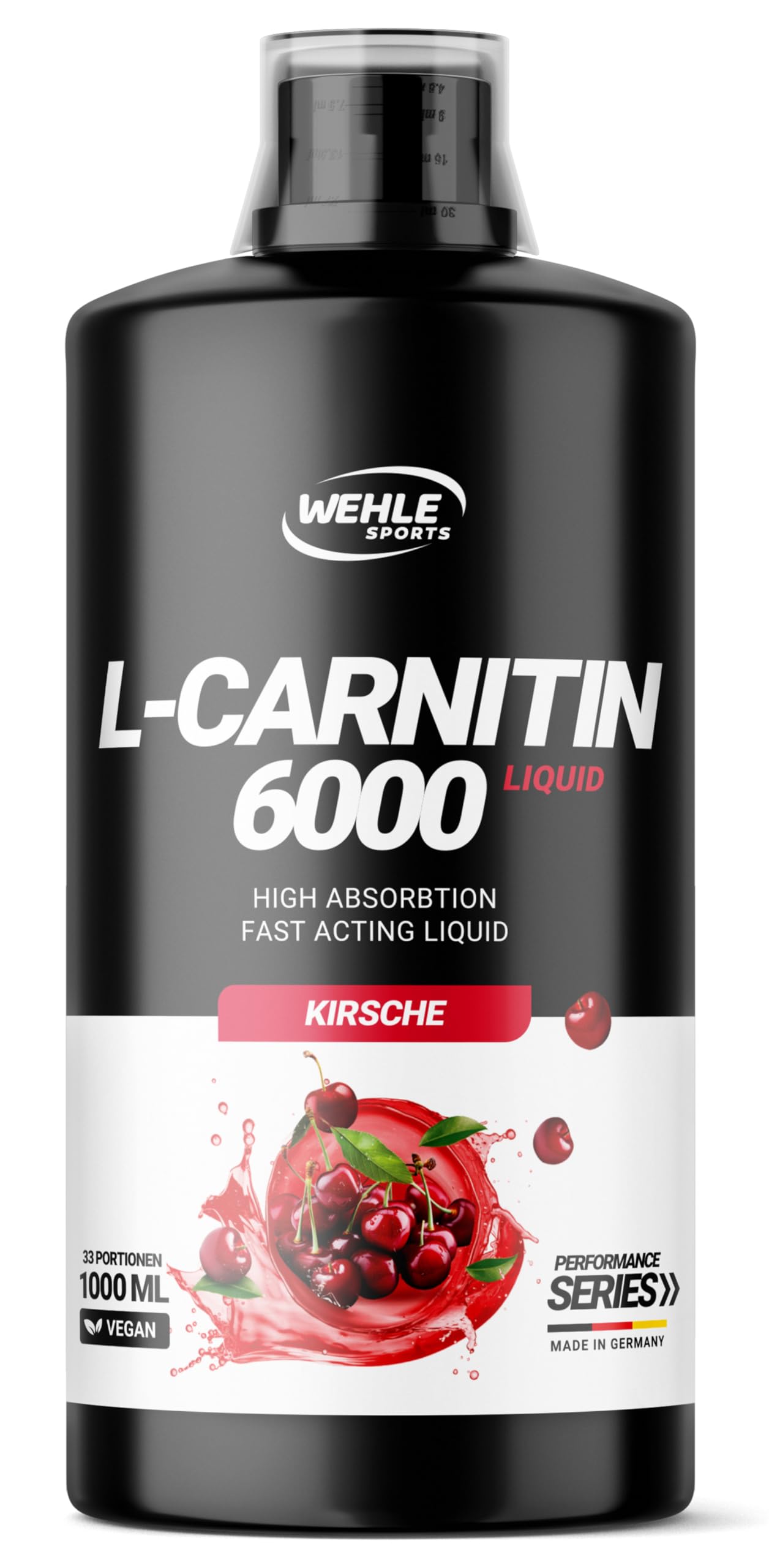 is 6000 mg of l carnitine too much L-Carnitine 6000 Liquid (1000 ml) - High Dose with 6000 mg L-Carnitine per  Daily Serving - Amino Workout Drink - Cherry Flavour - Vegan