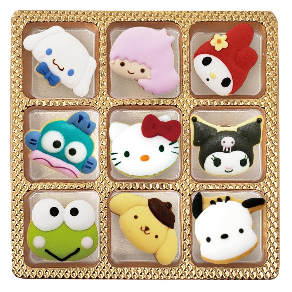 Amazon.co.jp: サンリオキャラクターアイシングクッキー（9個