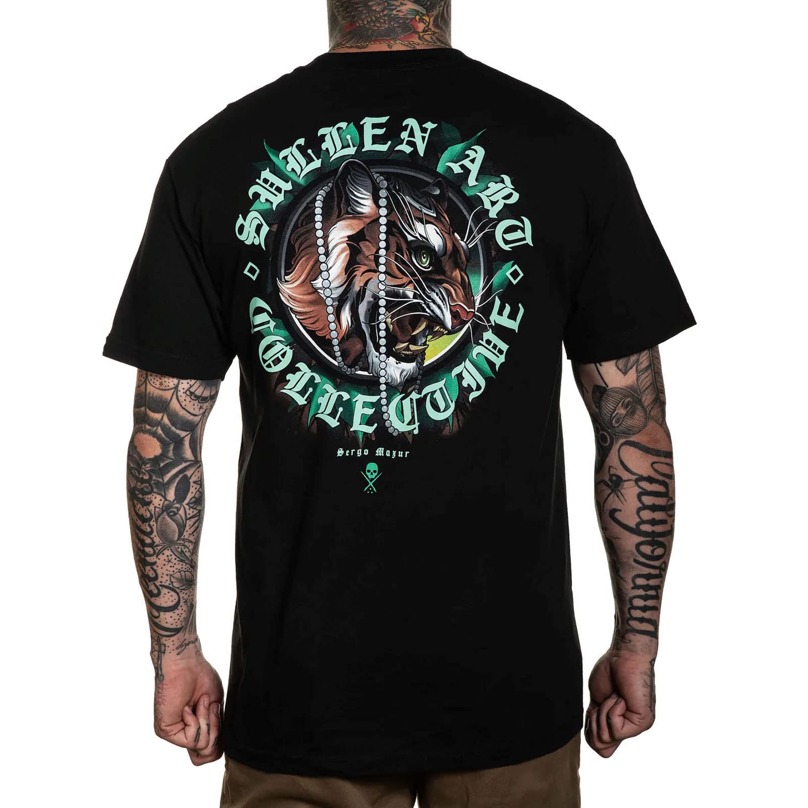 Men's Jade Tiger Standard Short Sleeve T Shirt