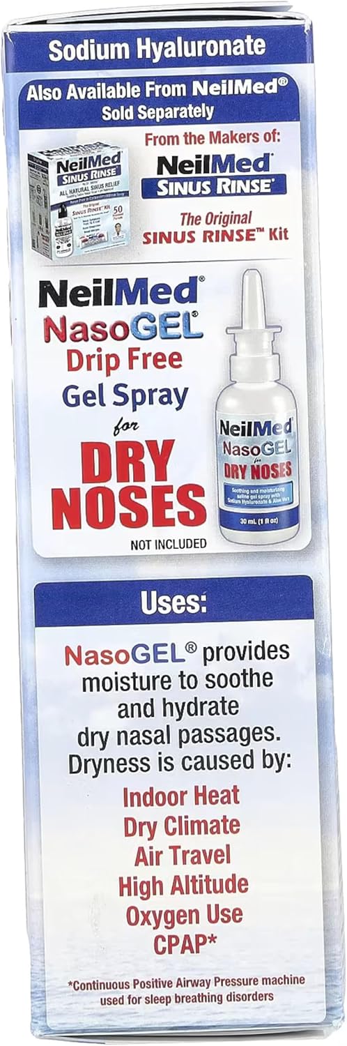 NeilMed NasoGEL for Dry Noses 1 oz (Pack of 12)