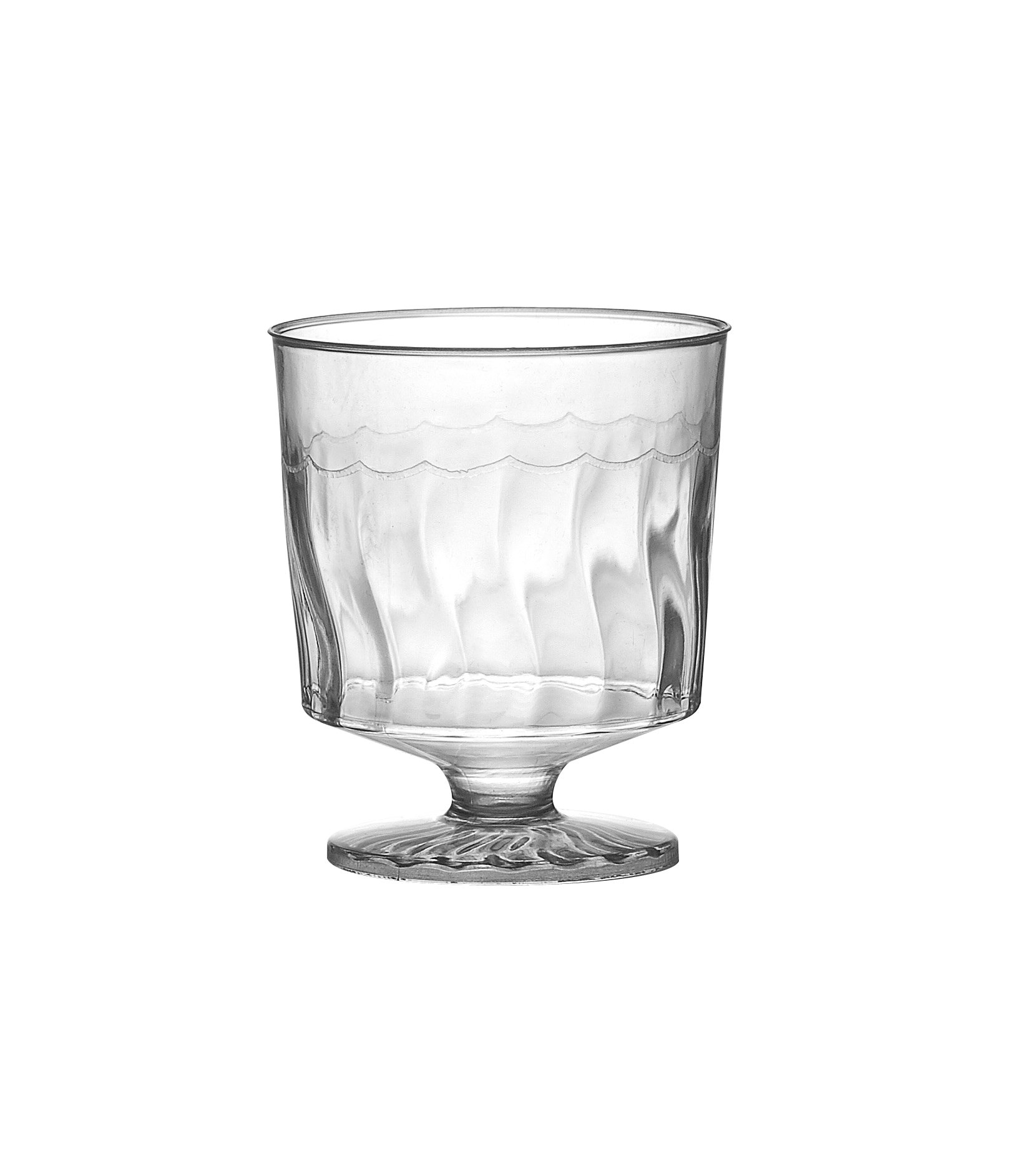 Fineline Settings Flairware Clear 2 oz. One Piece Wine Glass 240 Pieces - “Great for Wine Tastings”