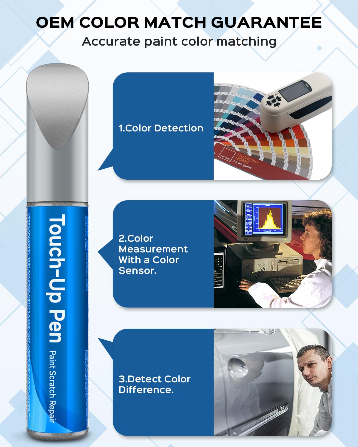 Amazon.com: K23 Brilliant Silver Metallic Touch Up Paint Kit