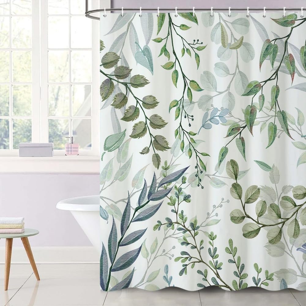 Uiiooazy Eucalyptus Shower Curtain - Image 3
